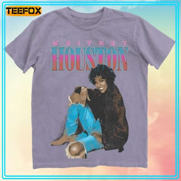 Whitney Houston Vintage Design T Shirt