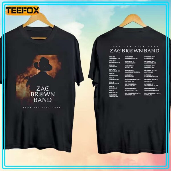 Zac Brown Band Tour 2023 Concert T Shirt