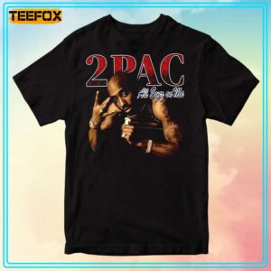2 Pac All Eyes On Me Retro Unisex T Shirt