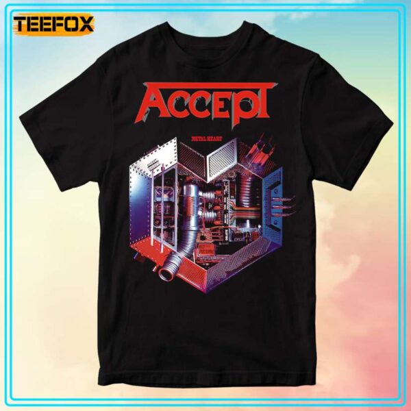 Accept Metal Heart Album T Shirt