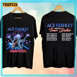 Ace Frehleys 2024 Tour Dates Concert T Shirt