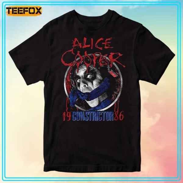 Alice Cooper Constrictor 1986 T Shirt