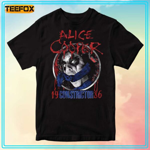 Alice Cooper Constrictor 1986 Unisex T Shirt