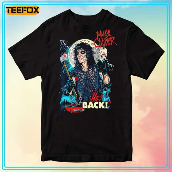 Alice Cooper Hes Back Unisex T Shirt