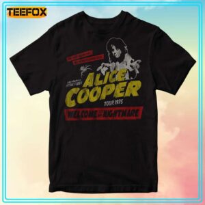 Alice Cooper Welcome To My Nightmare T Shirt