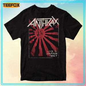 Anthrax Live in Japan 1987 Unisex T Shirt
