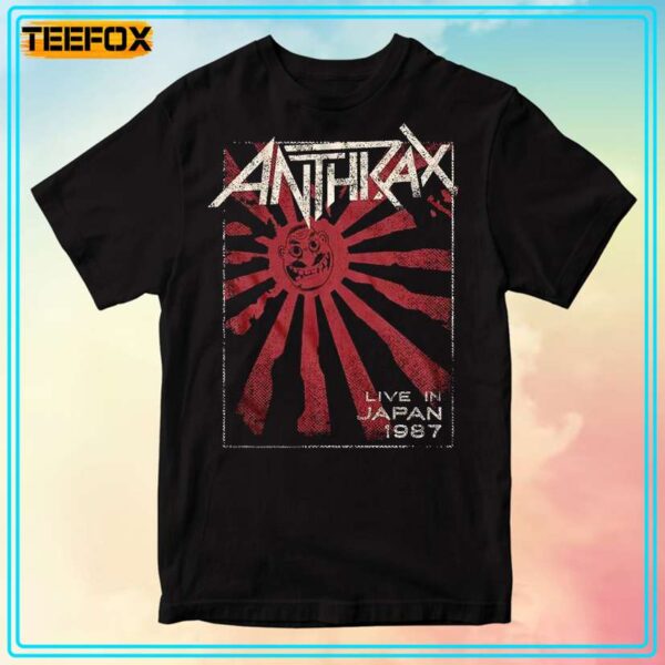 Anthrax Live in Japan 1987 Unisex T Shirt