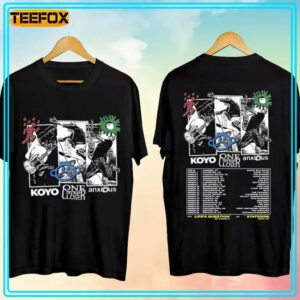 Anxious Koyo One Step Closer Tour 2024 Concert T Shirt