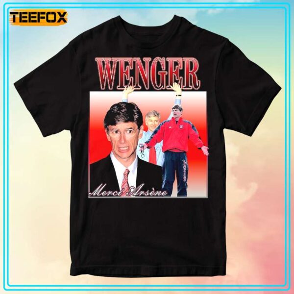 Arsene Wenger Arsenal Premier League T Shirt