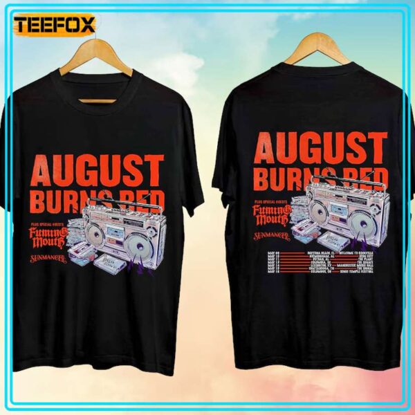 August Burns Red Mini Tour 2024 Concert T Shirt