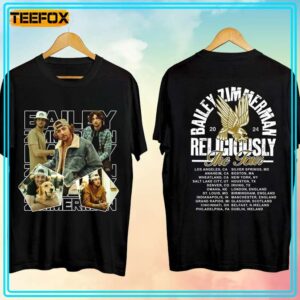 Bailey Zimmerman Religiously World Tour 2024 Unisex T Shirt