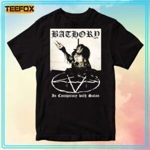 Bathory In Conspiracy With Satan T Shirt