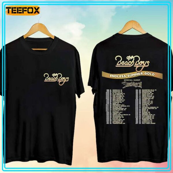 Beach Boys Endless Summer Gold Tour 2024 Concert T Shirt
