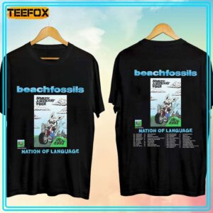 Beach Fossils Nation of Language Tour 2024 Unisex T Shirt