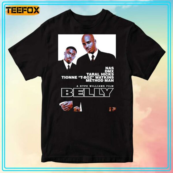 Belly Movie 1998 Nas DMX T Shirt