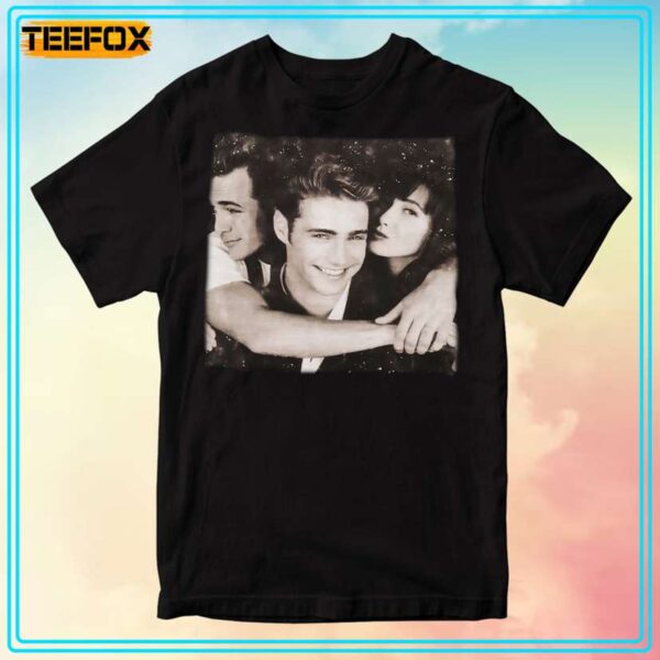 Beverly Hills 90210 Luke Perry Jason Priestley Shannen Doherty T Shirt