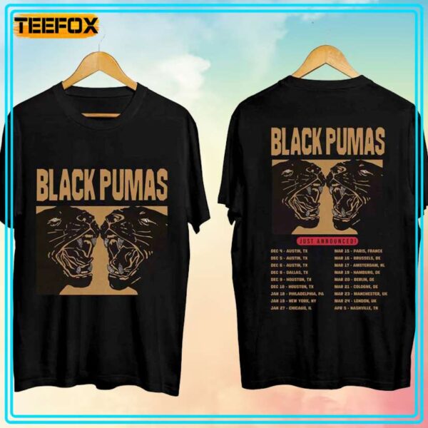 Black Pumas Just Announced Concert Tour 2024 T Shirt
