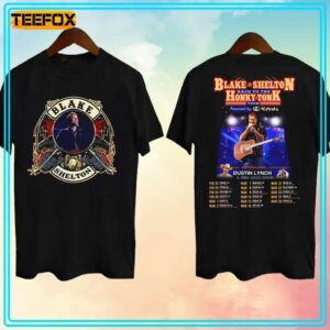 Blake Shelton Back to the Honky Tonk Concert 2024 T Shirt