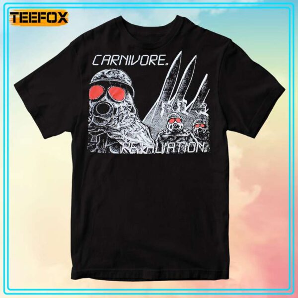 Carnivore Retaliation 1987 Album T Shirt