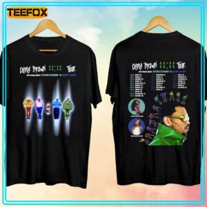 Chris Brown 11 11 Tour 2024 Concert T Shirt