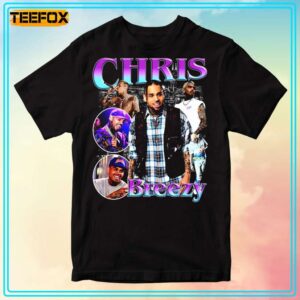 Chris Brown Breezy Album Graphic T Shirt