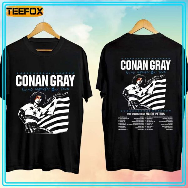 Conan Gray Found Heaven On Tour 2024 Concert T Shirt