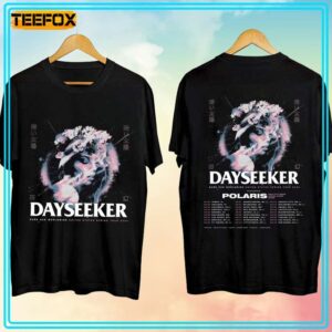 Dayseeker Dark Sun Spring Tour 2024 Concert T Shirt