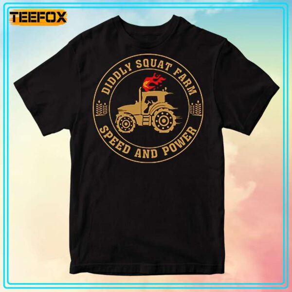 Diddly Squat Farm Speed And Power Tractor T Shirt