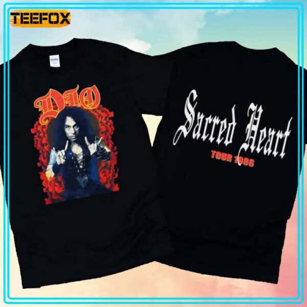 Dio Sacred Heart Tour 1986 T Shirt
