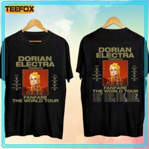 Dorian Electra Fanfare World Tour 2024 Concert T Shirt
