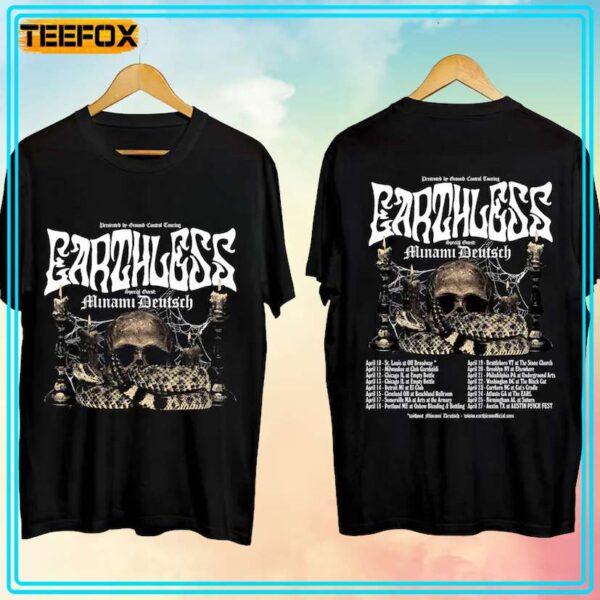 Earthless Tour 2024 with Minami Deutsch T Shirt