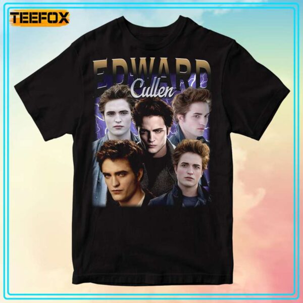 Edward Cullen Robert Pattinson Retro Unisex T Shirt