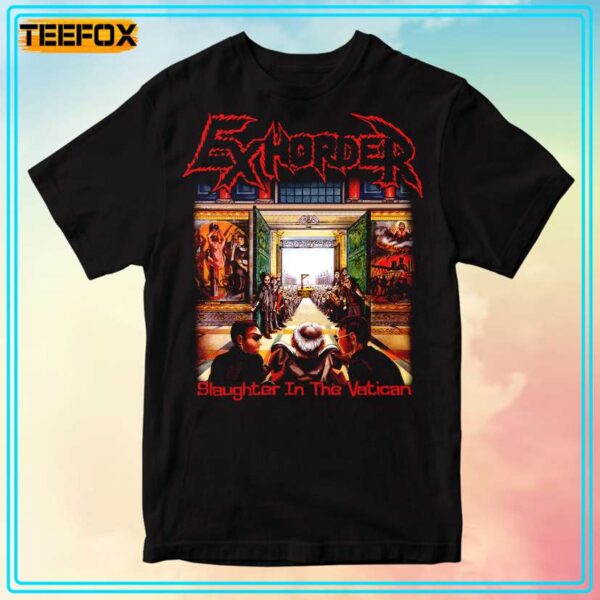 Exhorder Slaughter in the Vatican Unisex T Shirt