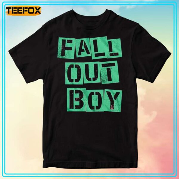 Fall Out Boy Cut Out Logo Unisex T Shirt