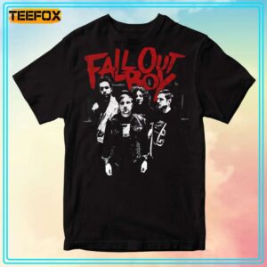 Fall Out Boy Punk Scratch Music Badn T Shirt