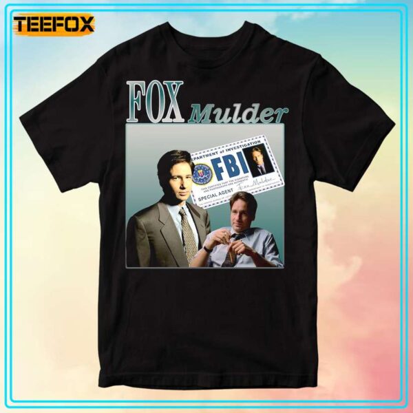 Fox Mulder The X Files Tv T Shirt