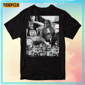 GG Allin Charles Bukowski Getting Drunk T Shirt