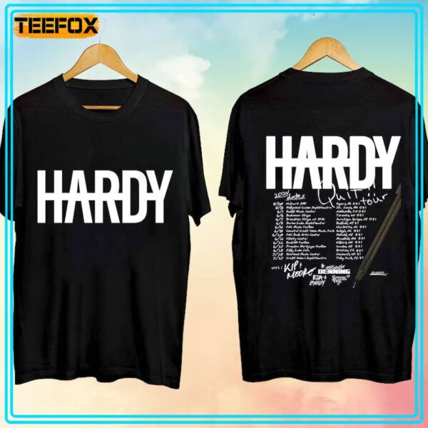 Hardy Quit Tour Concert 2024 T Shirt