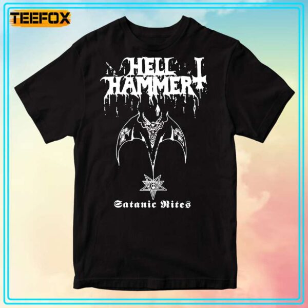 Hellhammer Satanic Rites Unisex T Shirt