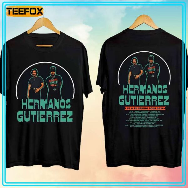 Hermanos Gutierrez US Spring Tour 2024 Concert T Shirt