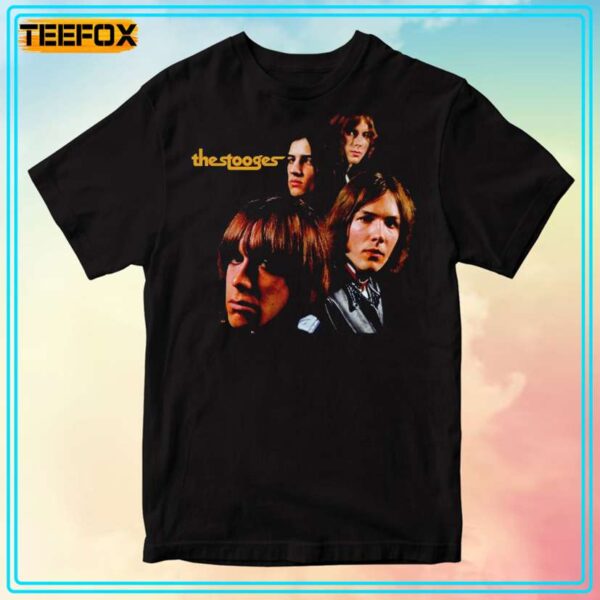 Iggy The Stooges Four Faces T Shirt