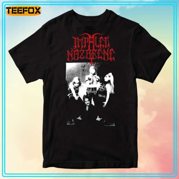 Impaled Nazarene Band Retro T Shirt