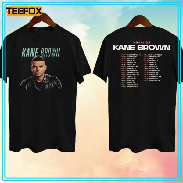 In The Air Tour 2024 Kane Brown Concert T Shirt