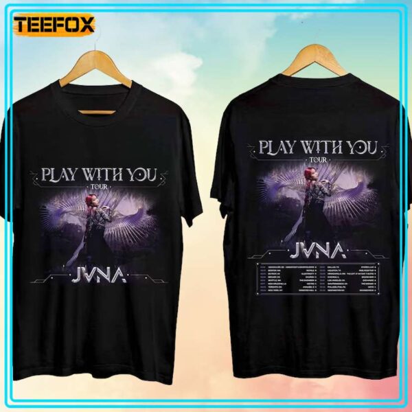 JVNA Play With you Tour 2024 Concert T Shirt