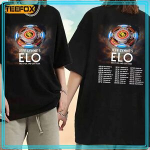 Jeff Lynnes ELO The Over and Out Tour 2024 Unisex T Shirt