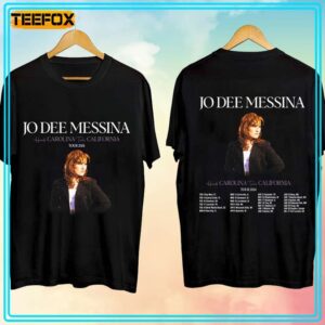 Jo Dee Messina Heads Carolina Tails California Tour 2024 T Shirt