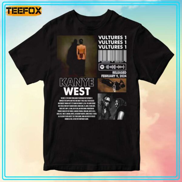 Kanye West Vultures 1 Album T Shirt