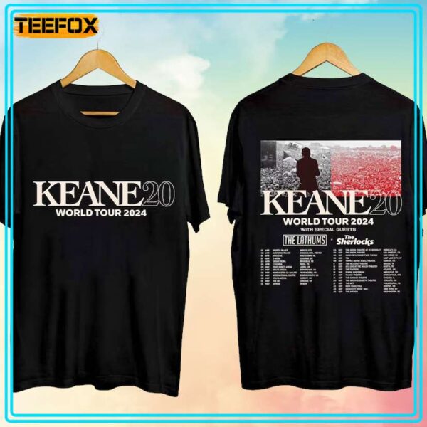 Keane World Tour 2024 Unisex T Shirt