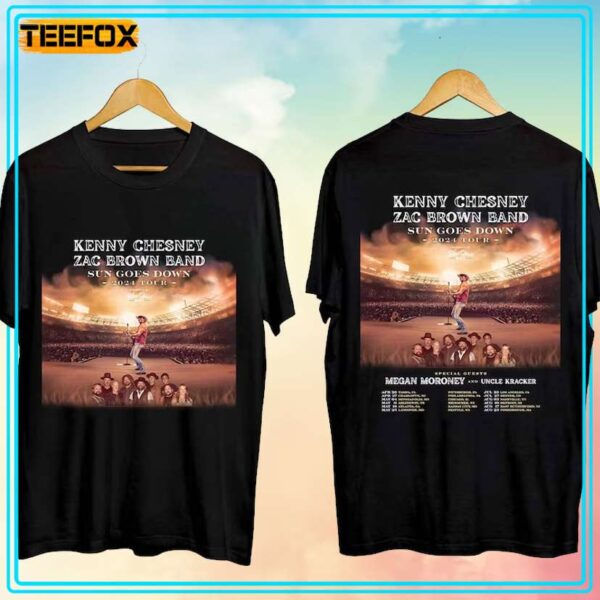 Kenny Chesney Sun Goes Down Tour 2024 Country Music T Shirt