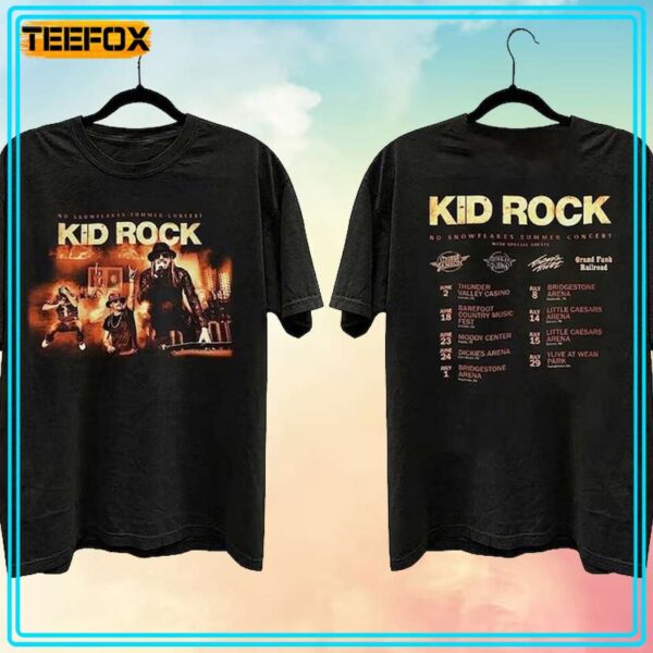 Kid Rock No Snowflakes Tour Concert T Shirt 1
